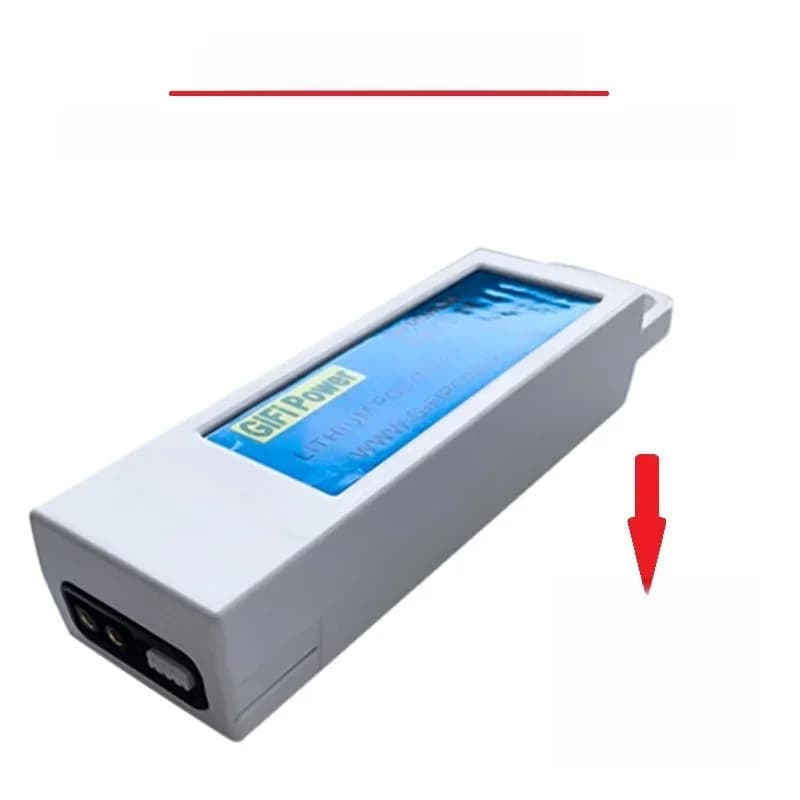 1/2 batteries Lipo GIFI 3s améliorées 11.1V 5400mAh pour drone RC Yuneec Q500/Q500+/Q500 4K/Q500+ PRO 4K