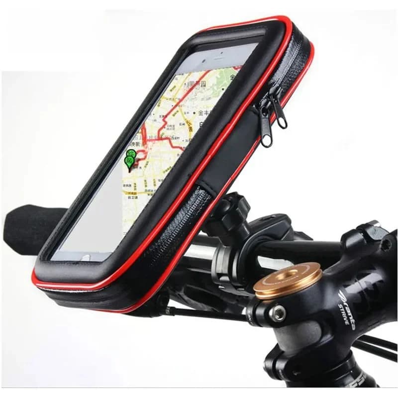 Étui étanche pour écran tactile de vélo, support de téléphone pour moto et vélo, pour iPhone 17 16 15 14 Pro Max 13 12 11 XS 7 8 Plus