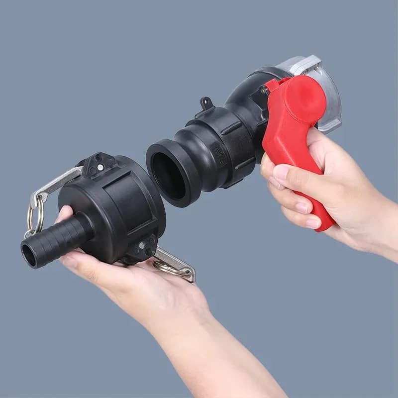 Adaptateur précieux A200 en polypropylène IBC, connecteur de assujeten plastique Camlock BLOPack, haute qualité