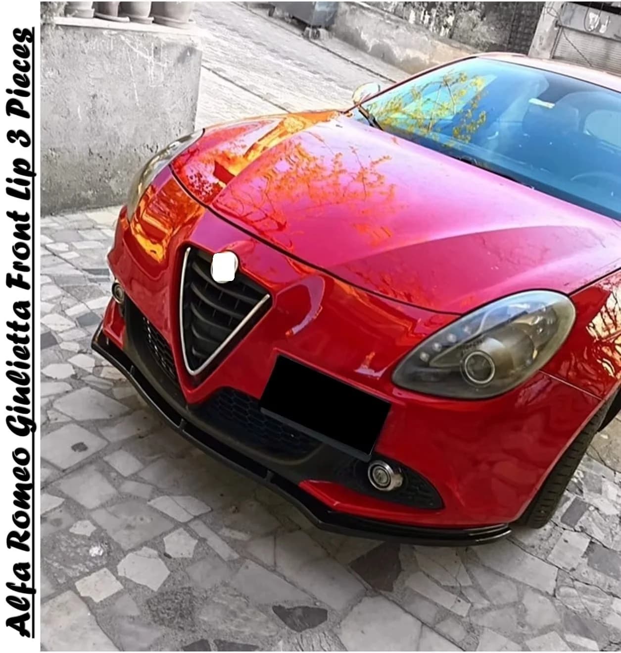 Pare-chocs avant universel Romeo Giulietta, accessoire de style automobile, kit de carrosserie, accessoire de voiture, 3 pièces