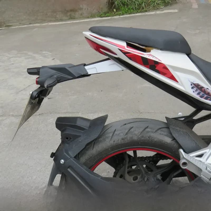 Support de plaque d'immatriculation de garde-boue arrière supplémentaire pour moto, pour Loncin Voge Lx300-6a / f 300r 300rr Lx300-gs