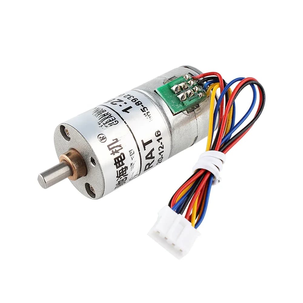 Moteur pas à pas miniature Chihai Motor CHS-GM20BY 20 mm avec réducteur, rapport 250/312/488, pour caméra