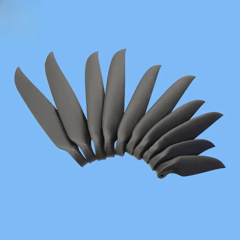 HY-Hélice pliante noire pour avion RC, modèle électrique foetal der, diamètre 6 à 18.5 pouces, 4 pièces
