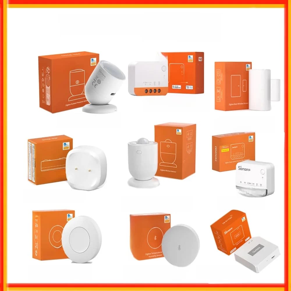 SONOFF SNZB-06P Zigbee capteur de présence humaine SNZB-01P SNZB-02P SNZB-03P SNZB-04P SNZB-05P SNZB-02D ZBminir2 commutateur ZBBridge PRO
