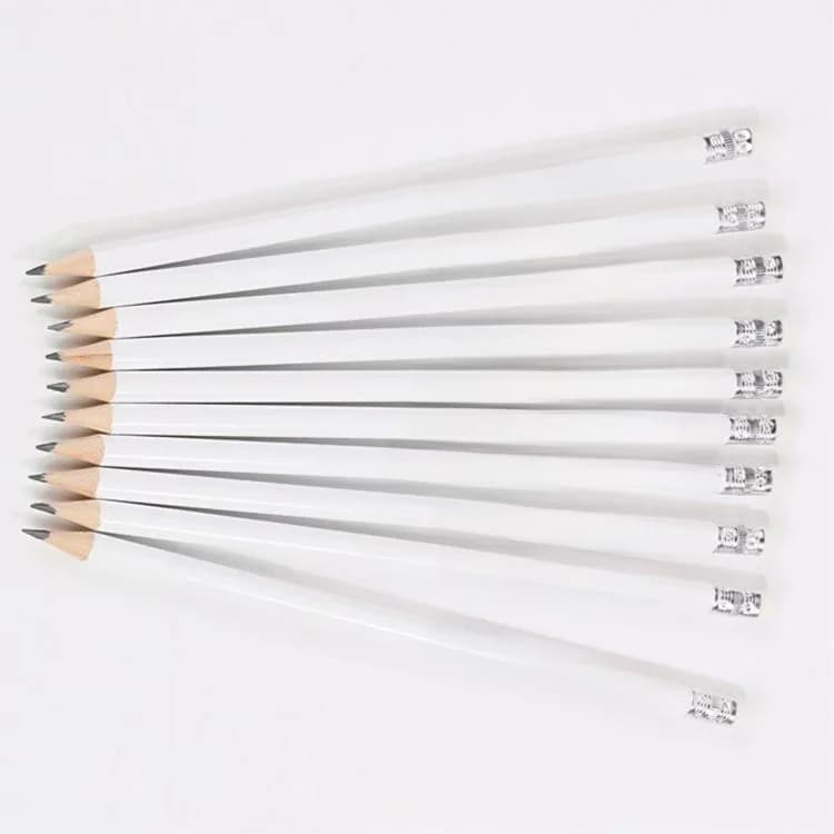 Crayons en bois gravés personnalisés, 20/50/100, stylo de décoration scolaire personnalisé avec gomme, cadeaux de mariage, fête prénatale, 19CM