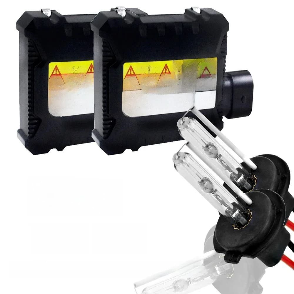Kit de lampes Xénon H7 HID H4 H1 H8 H9 H11 9005 9006 H3 9004 9007 9008 H13 H3 pour phares de voiture 4300K 6000K 8000K 12000K 55W 1 ensemble