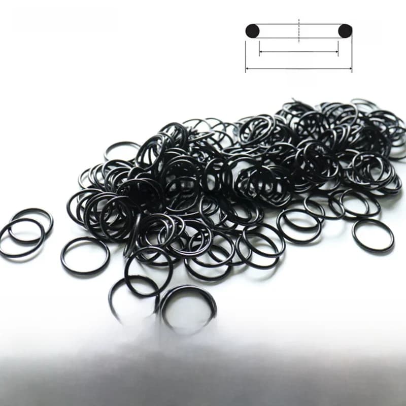 Épaisseur/CS 1.78 AS568 004-050 noir NBR caoutchouc joint torique joint torique joint d'étanchéité rondelle d'huile joints orings
