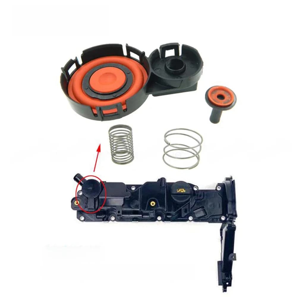 Nouveau Kit de réparation de couvercle de Valve PCV, capuchon de Valve avec Membrane pour Peugeot citroën PSA Volvo Ford 1.6hdi 8v 0248.S0 9688939180 1685815