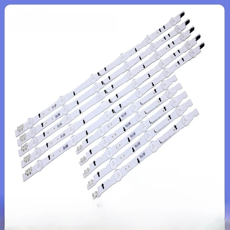 10 pièces x LED Rétro-Éclairage pour Samsung UE40J5100AW UE40H5000AK UE40H6400 UE40J5100 D4GE-400DCA-R1 Inter D4GE-400DCB-R1 30449A 3045A