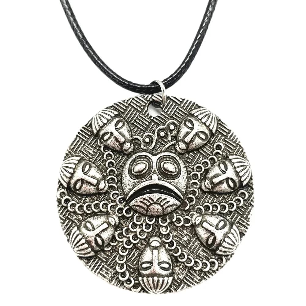 Médaillon Ogma Om Yoga pour hommes et femmes, bouddhisme, bijoux porte-bonheur, collier pendentif, Amulette isman attentive