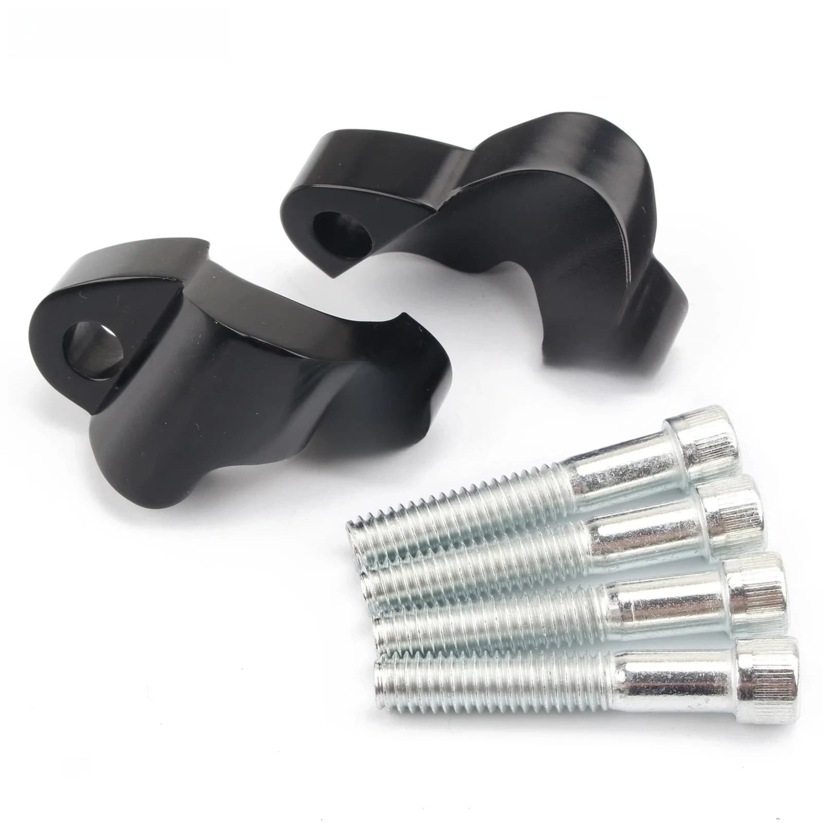 Kit d'espacement de guidon de moto CNC de 2 pouces, Extension de bloc de rehaussement de barre de 1 pouces pour Harley Sportster 48 XL 1200X 1200XS 2010-plus tard