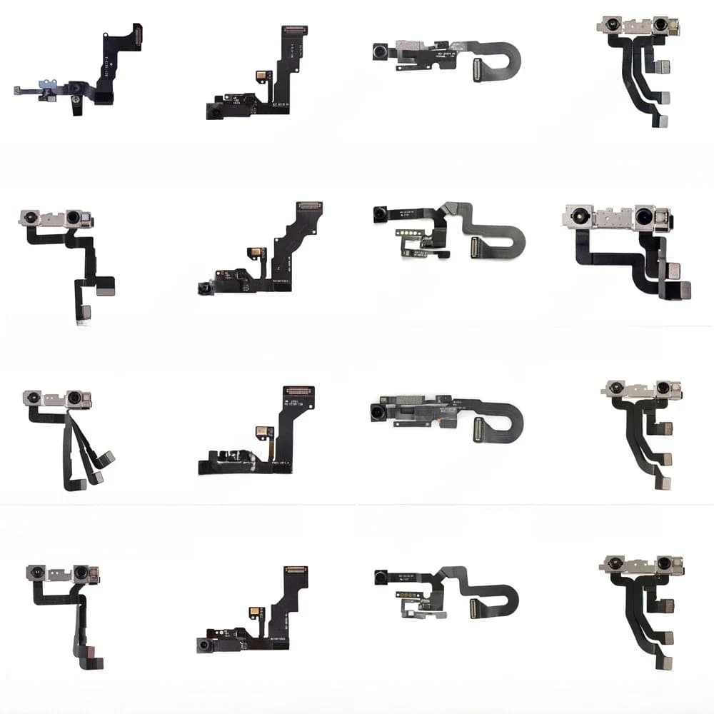 Petite caméra frontale d'origine pour iPhone 5S SE 5C 5 6 6s Plus capteur de proximité Face avant caméra câble flexible pièces de réparation de téléphone
