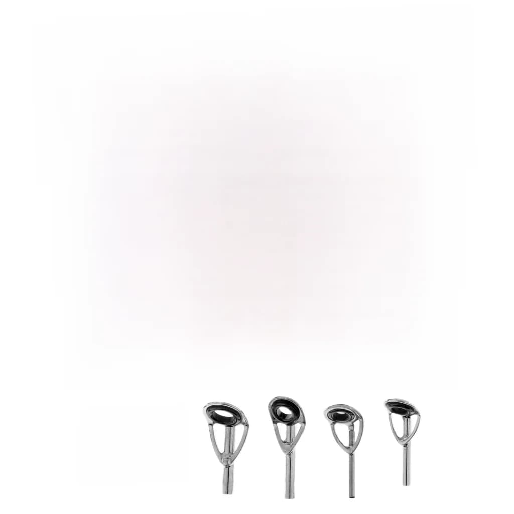 Anneaux de guides de pêche en acier inoxydable, anneaux de ligne, pôle, kit de réparation, bricolage, taille mixte, accessoires, 25 pièces