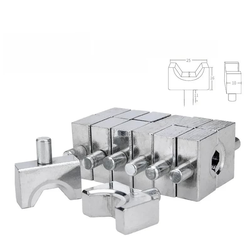 1 Paire YQK-70 Pince Hydraulique Die Cuivre Et En Aluminium Terminal Outil De Sertissage Die Hexagonal