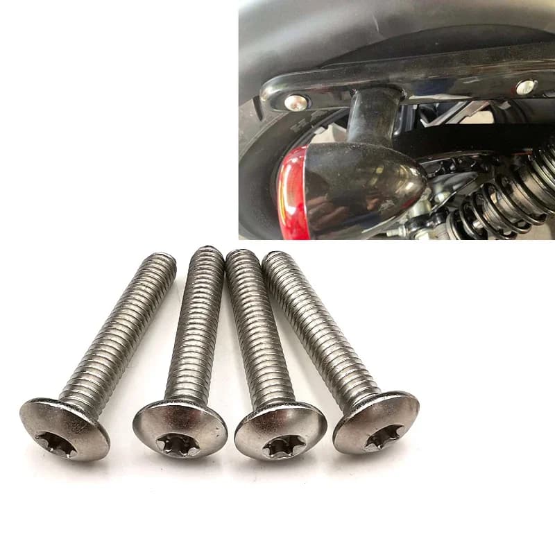 Boulons de Garde-Boue Arrière de Moto, pour Harley Sportster Iron XL883 XL1200 XL 883 1200 48 72