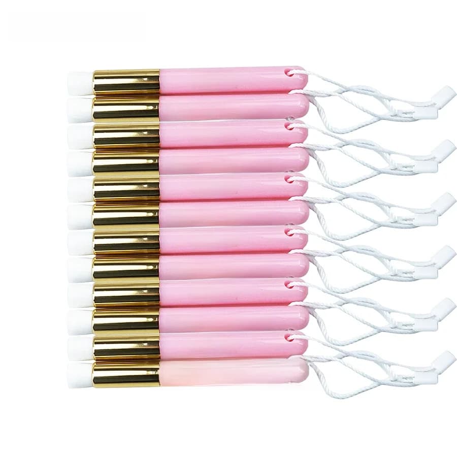 Brosse professionnelle pour le nettoyage des cils, Logo personnalisé, brosse pour points noirs du nez, shampoing, outil d'extension des cils, 20 pièces