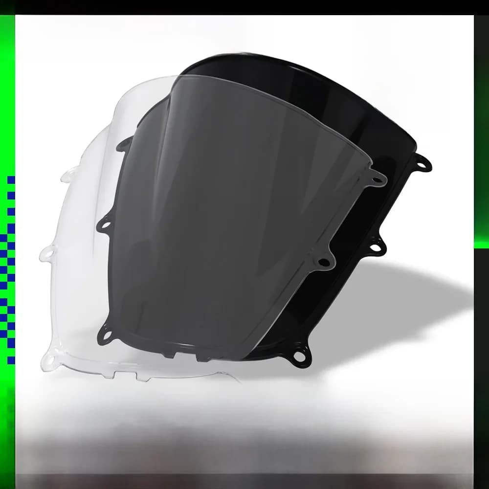 AHH-Pare-Brise de Moto avec Spomicrophone, Déflecteur de Vent pour HONDA CBR600RR CBRfemale CBR 600 RR F5 2005 2006 05-06 Partts