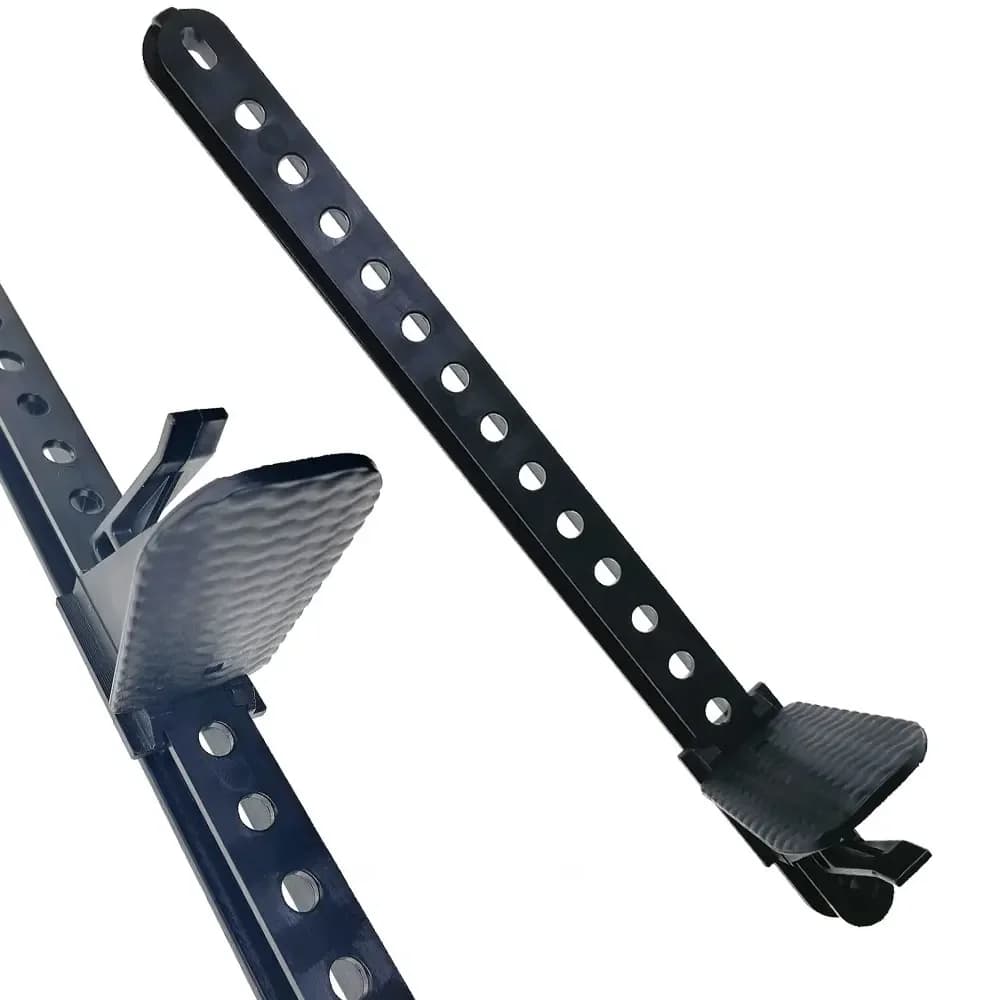 1 paire de repose-pieds de Kayak réglables, pédale pour bateau à rames, canoë