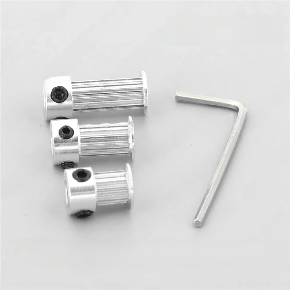 Poulie de synchronisation 12 dents 2GT, alésage 4/5mm pour GT2, courroie synchrone ouverte largeur 6mm/10mm/15mm, petit jeu