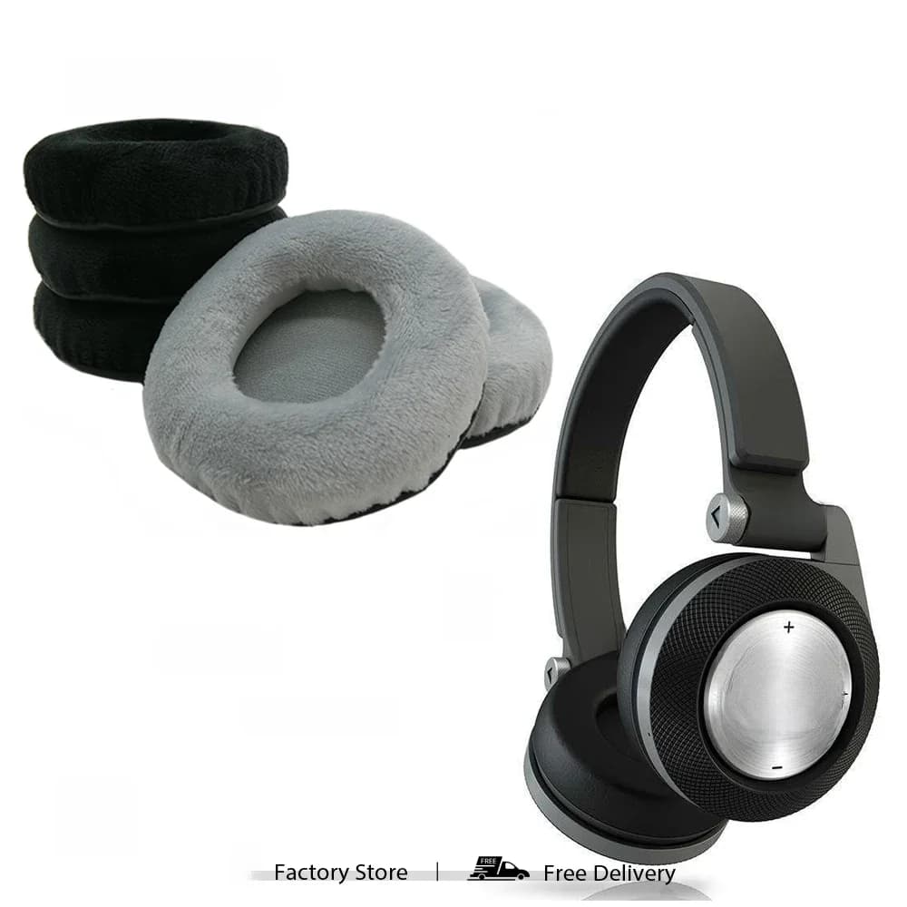 Coussinets d'oreille de remplacement pour JBL E40BT E-40BT E 40BT 40 BT, pièces de casque, coussin en cuir et velours, housse de manchon de casque