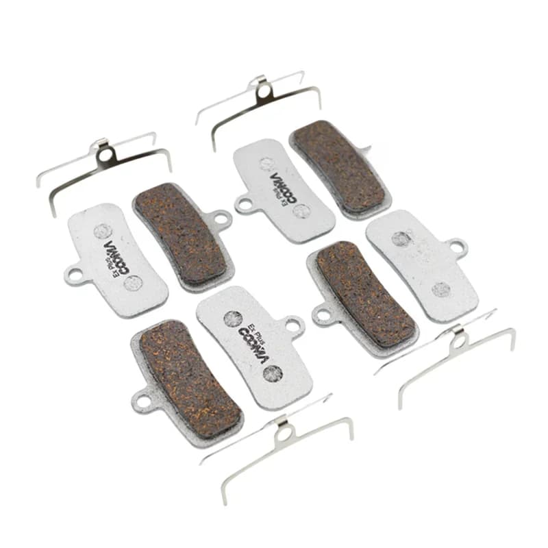 4 paires de plaquettes de frein à disque de vélo Ex Plus pour SHIMANO XTR, DEORE XT, SLX, DEORE, SAINT, ZEE, support en alliage d'aluminium