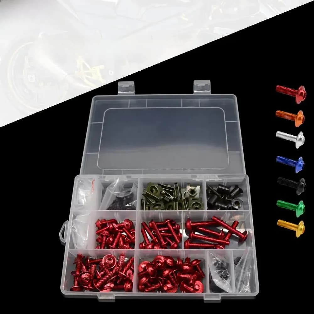 Kit de boulons de carénage pour moto Ducati, vis de carrosserie, écrou 749 848 999 S R DIAVEL CARBON MONSTER M1100 S EVO S4RS, pièces