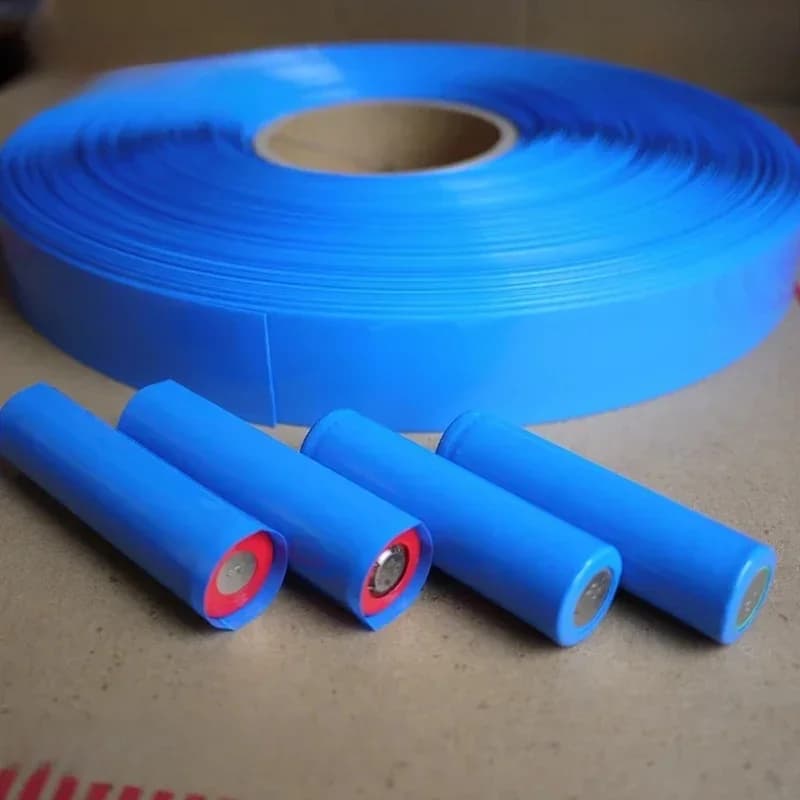 25 à 1000 pièces de gaines thermorétractables en PVC pour batteries LiPo 18650, pré-découpées, largeur 29,5 mm x 72 mm, film isolant de protection