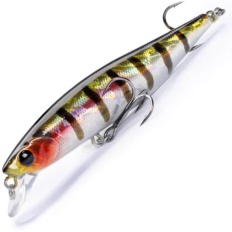 Leurre de pêche artificiel TSURINOYA Suspending Minnow 88mm 10.3g 88SP DW76 pour lancer longue distance, pour brochet et black-bass, Jerkbait, matériel de pêche, leurre dur