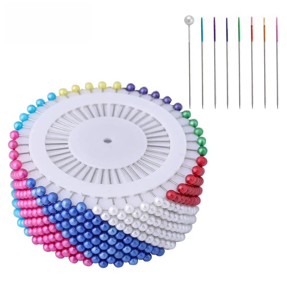 FLRHSJX épingles à tête de perle épingles à coudre épingles à Quilting droites pour couturière bijoux décoration couture artisanat bricolage fournitures de couture