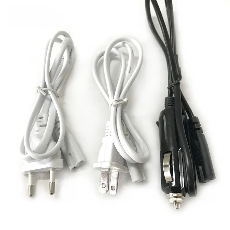 12V 24V 110V 220V EU US Plug camion voiture électrique chauffé boîte à déjeuner câble remplacer alimentaire plus chaud conteneur cordon d'alimentation adaptateur fil
