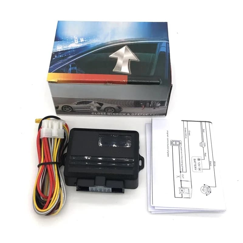 Système d'Alarme Universel pour Vitre de Voiture 12V, Système pour 4 Portes, Fermeture existent