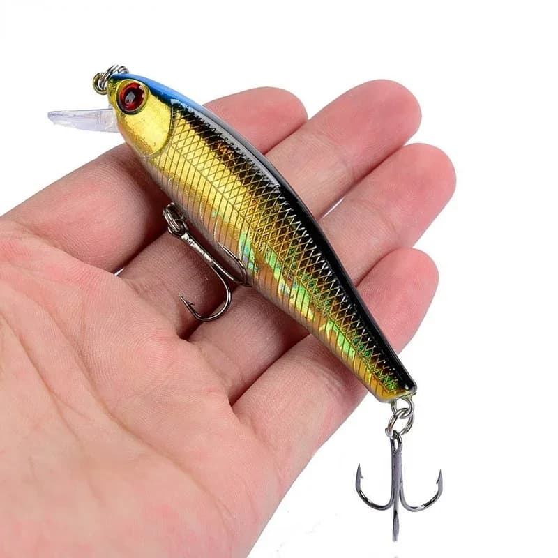 Leurres de pêche au vairon coulant, modèle chaud du Japon, Jerkbait Bass Pike Carkbait, Wobblers Swimbait, Appât professionnel, 8.5cm, 9.2g, 1Pc