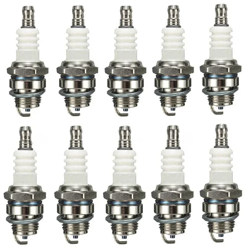 Bougie d'allumage standard pour moteur de moto, accessoires en acier pour moteurs Briggs Stratton, L7T, 55x22mm, 5 pièces, 10 pièces