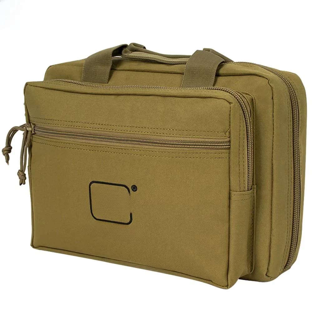 DulodorPortable stockage touristes sac à odormallette à outils gamme d'armes de poing 22 LR étui pour Glock 1911 Cz-75 nous résilié G2c Paintball