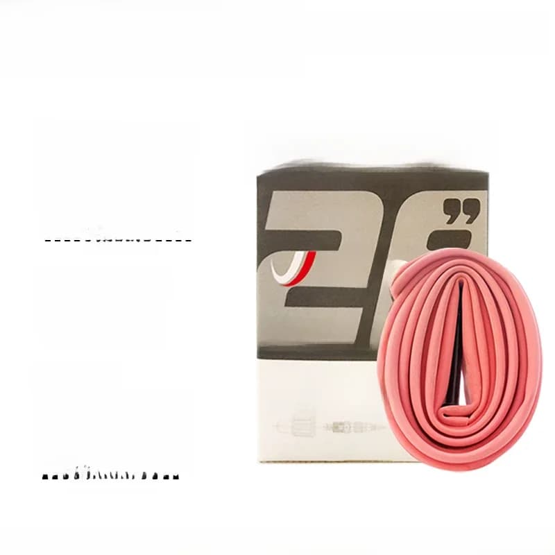 Chambre à air en latex pour vélo de route 700 / Chambre à air en latex/butyle 25/28C avec valve détachable 48/60mm – Niveau d'entrée, ultralégère, qualité compétition