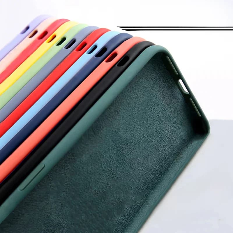 Coque pour Samsung Galaxy A50 A51 A70 A71 S20 S21 S10E S10 Plus Note 8 9 S9 S8 Coque de luxe Original en Silicone liquide housse souple