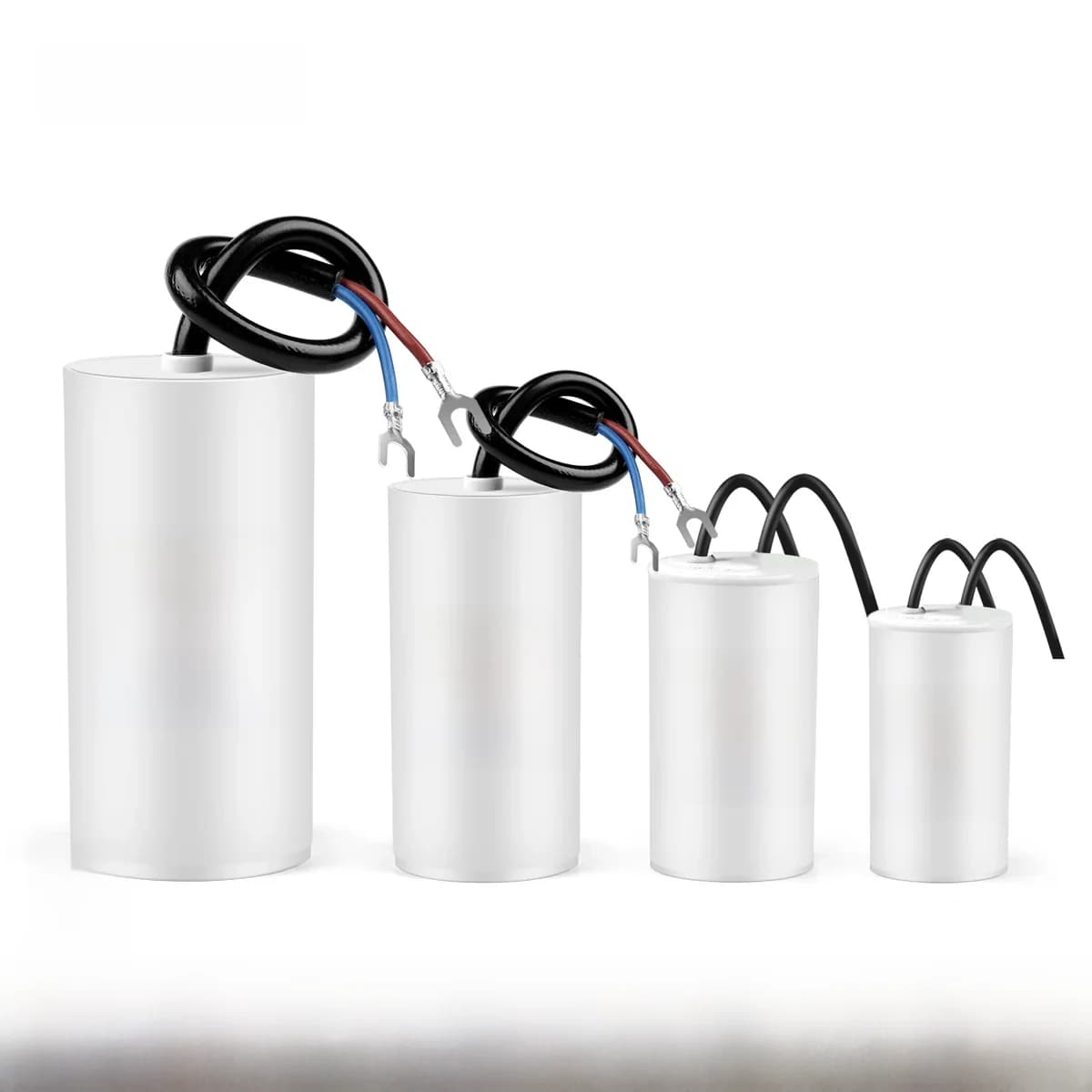 Condensateur de fonctionnement de moteur CBB60, série 450V, pompe à eau AC, condensateurs de démarrage, démarrage du moteur, 450VAC 3uF-80uF, 2 pièces