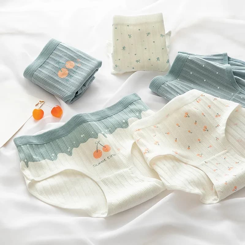 Sous-vêtements en coton pour femmes, culotte en fil sexy, slips doux et confortables pour filles, taille moyenne, caleçon sans couture, lingerie féminine