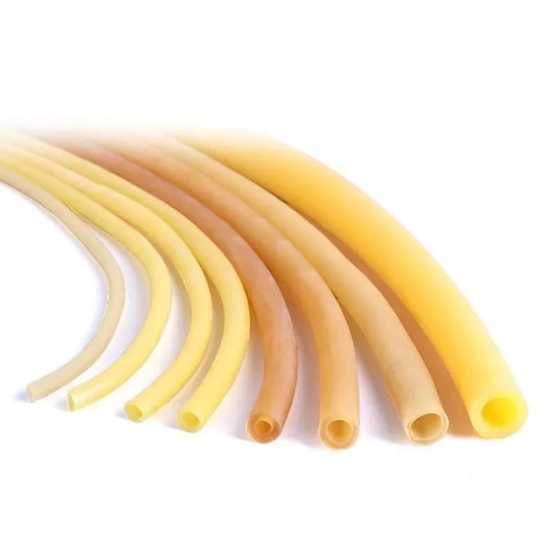 Tuyau en latex hautement élastique pour premiers secours, garrot, bande de caoutchouc, perfusion cutanée, mesure de l'auscultation, tubes de mesure de la tension artérielle 1 m