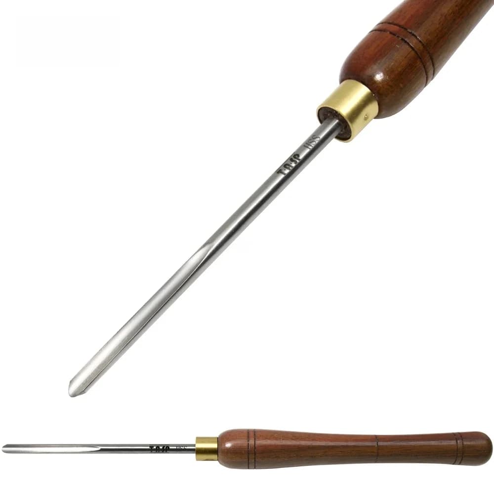 TASP – Gouge à creuser 6.35mm outils de tournage sur bois en acier rapide, burins de tournage pour tour à bois