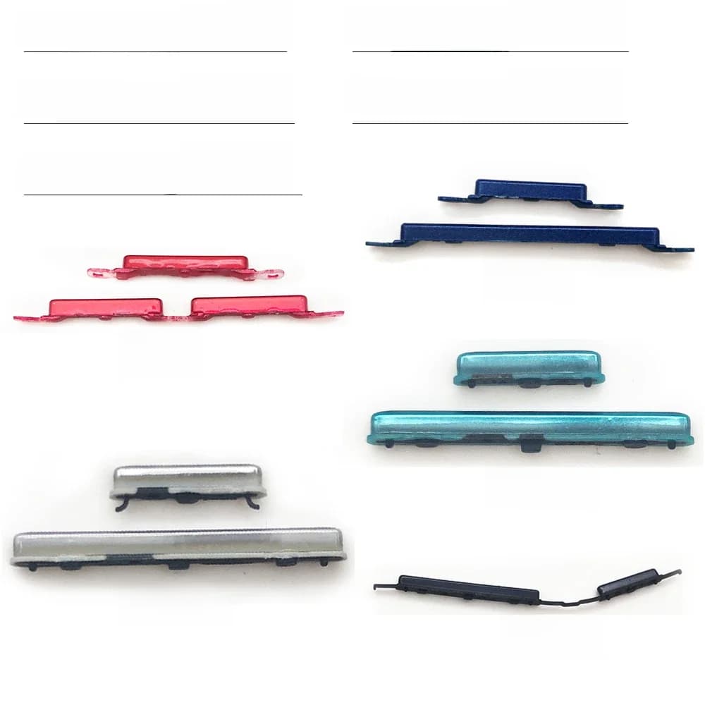 Nouveau bouton d'alimentation + touches de bouton latéral de Volume pour Samsung A10S A20S A21S A30S A50S