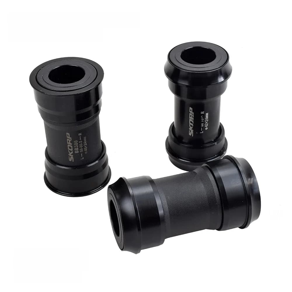 Support de pédalier en fibre de carbone pour vtt, pédalier, BB30, PF30, BB386, axe Central de pédalier, 46/42x24, 22mm