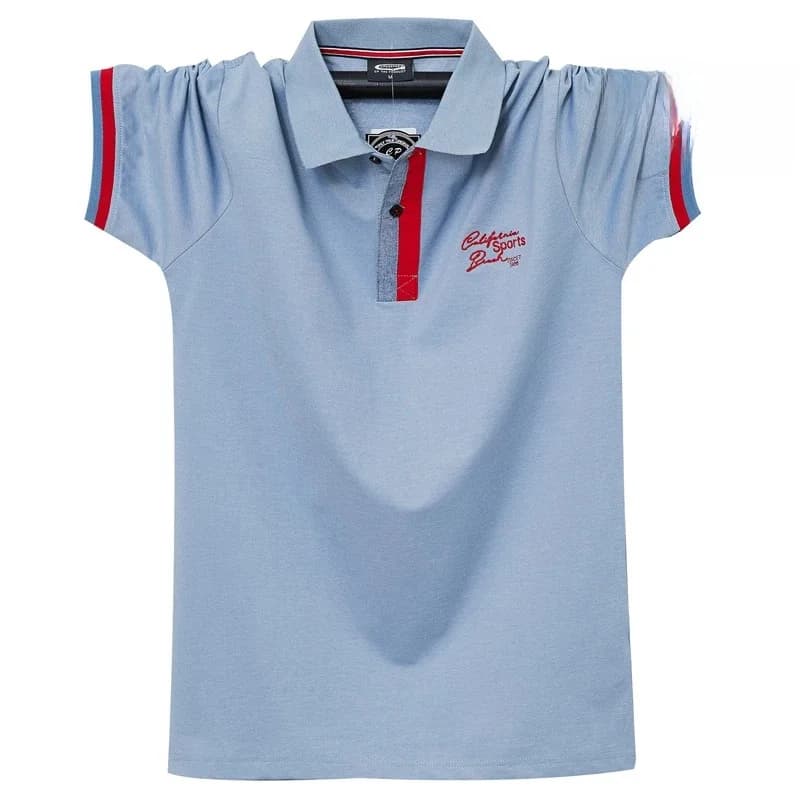 Polo décontracté à manches courtes pour hommes, t-shirt en coton respirant, mode estivale, grande taille, 4XL, 5XL, 6XL, HA204, 2021