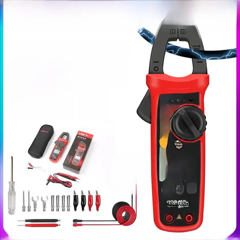 Pince ampèremétrique UNI-T UT201 UTAthUT20pipeline UT203 UT204 Plus testeur numérique professionnel voltmètre pince ampèremètre électrique MultiPolaroid