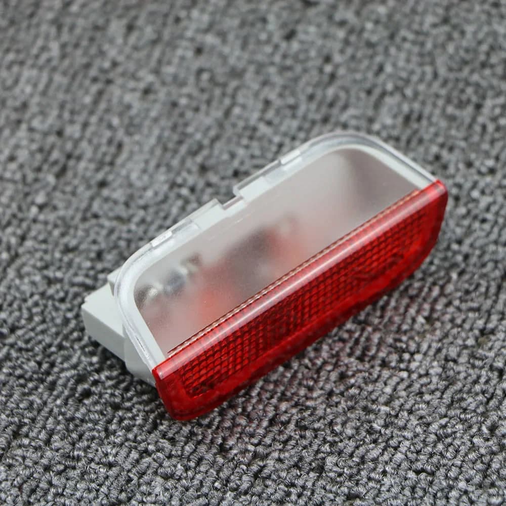 Verrerie 0947411A 3AD947411 Lampe de porte, lumière iode rouge clair pour VW Passat B7 CC Jetta Golf Touareg Skoda Passat gods