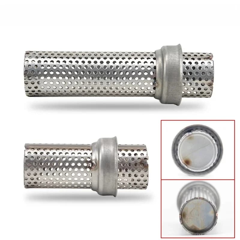Silencieux d'échappement universel pour moto 51/60 mm avec DB Killer (trou de 1 mm) – Réducteur de bruit pour Yoshimura et Akrapovic