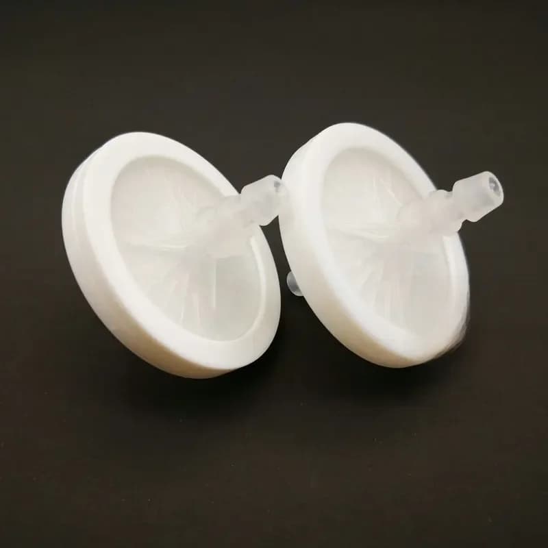 Filtre à Air jetable 50mm 0,22 um, 5 pièces/lot, avec Membrane en PTFE hydrophobe, pour Culture biologique en laboratoire, Etc.