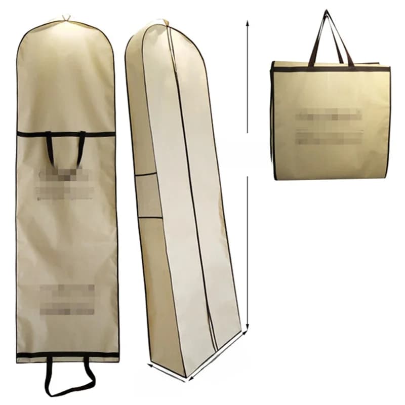 Juste anti-poussière portable pour robe de mariée, sac à poignée, protection pour les patients, nouveauté, 200cm de long