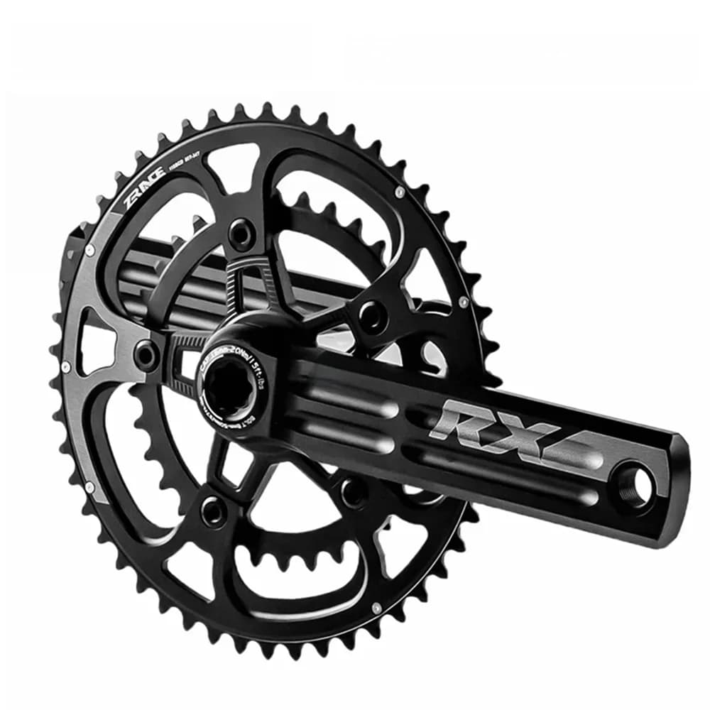 ZRACE RX 2 X 10 / 11 Vitesses, Pédalier de Route, Plateau de Chaîne, Protection de Manivelle, 50/34T, 53/39T, 170mm / 172.5mm / 175mm, DUB BB29