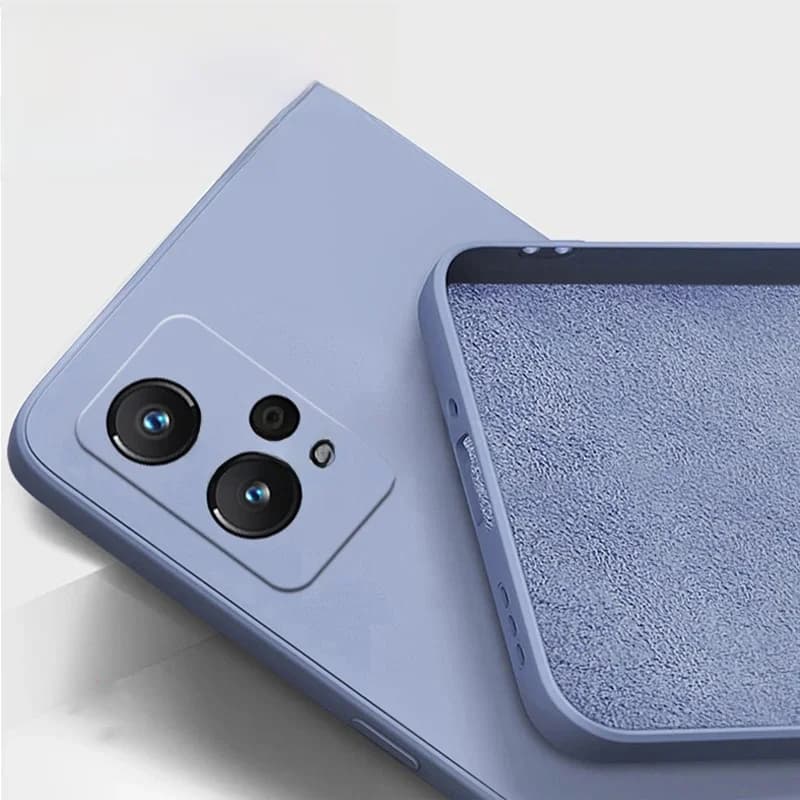 Coque antichoc en silicone liquide d'origine pour Realme 9 Pro, housse pour Realme 9 Pro Plus, 9i, 8i, 8 Pro